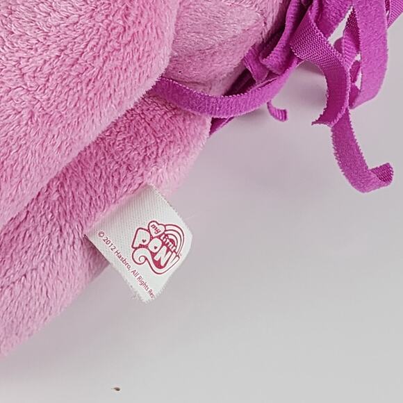 Hasbro 2012 My Little Pony Pinkie Pie 12" Stuffed Animal Pink Plush - Picture 9 of 10